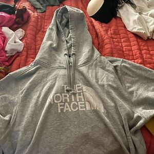 Grey North Face Hoodie